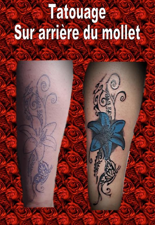 Tatouage mollet